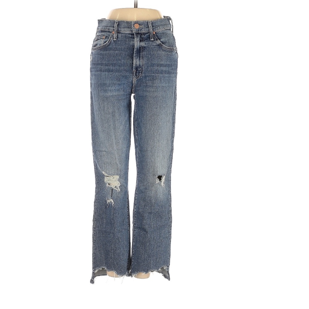 MOTHER Insider Crop Step ChewJean